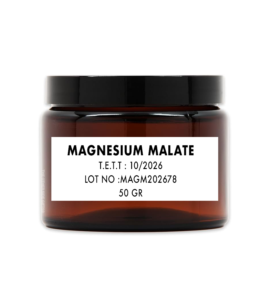 Magnezyum Malat (magnesium malate) 50 gr/100 gr
