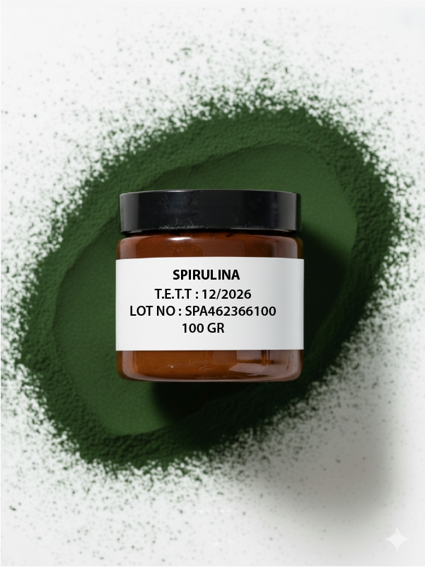 Spirulina extract hammadde